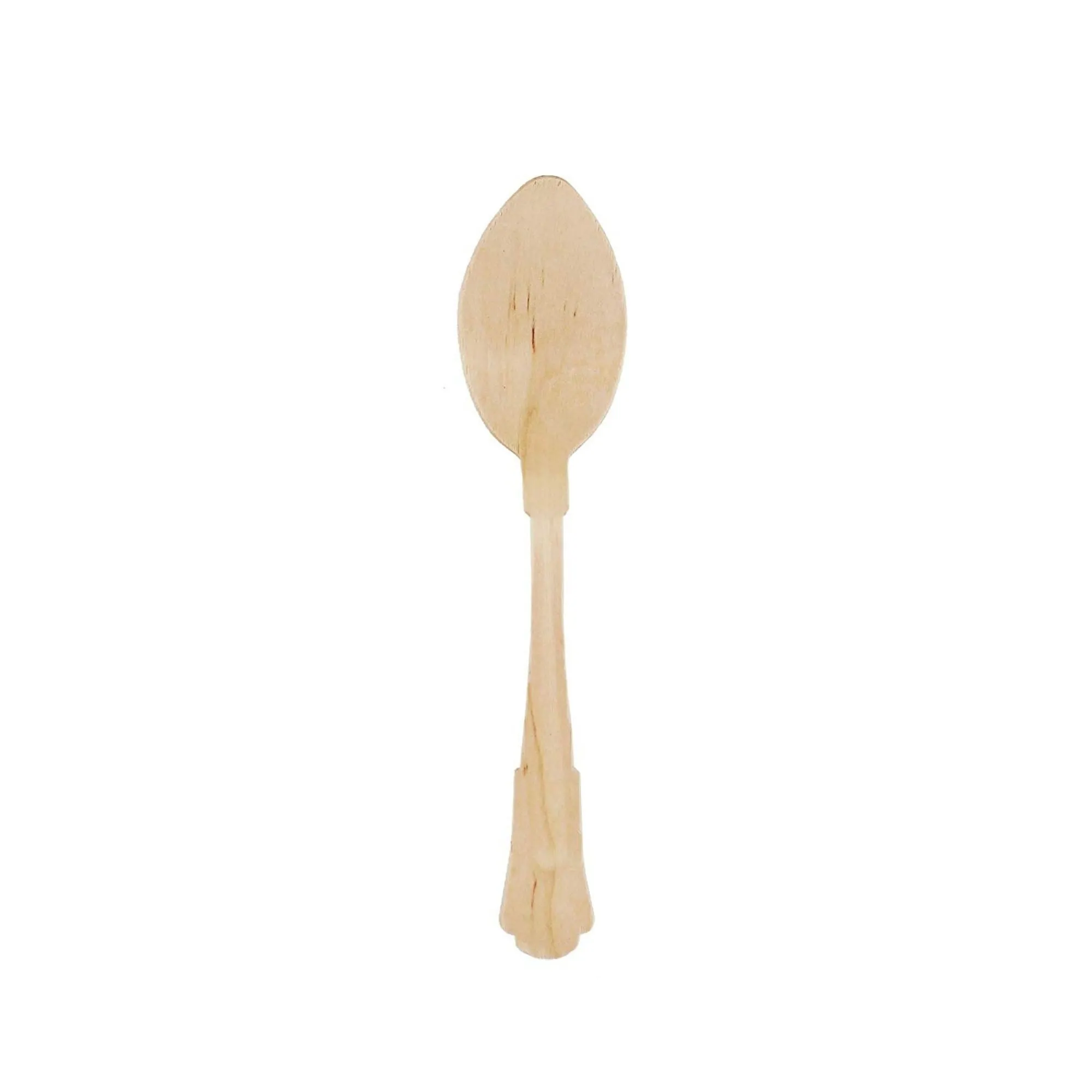 8" Disposable Wood Flatware
