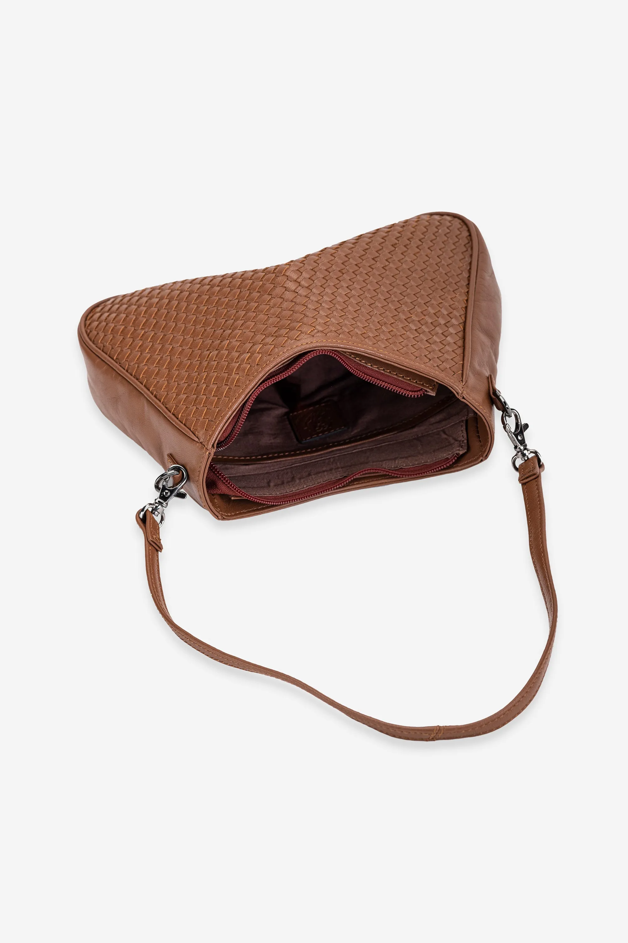 Abelardo Bellini Brown Shoulder Bag
