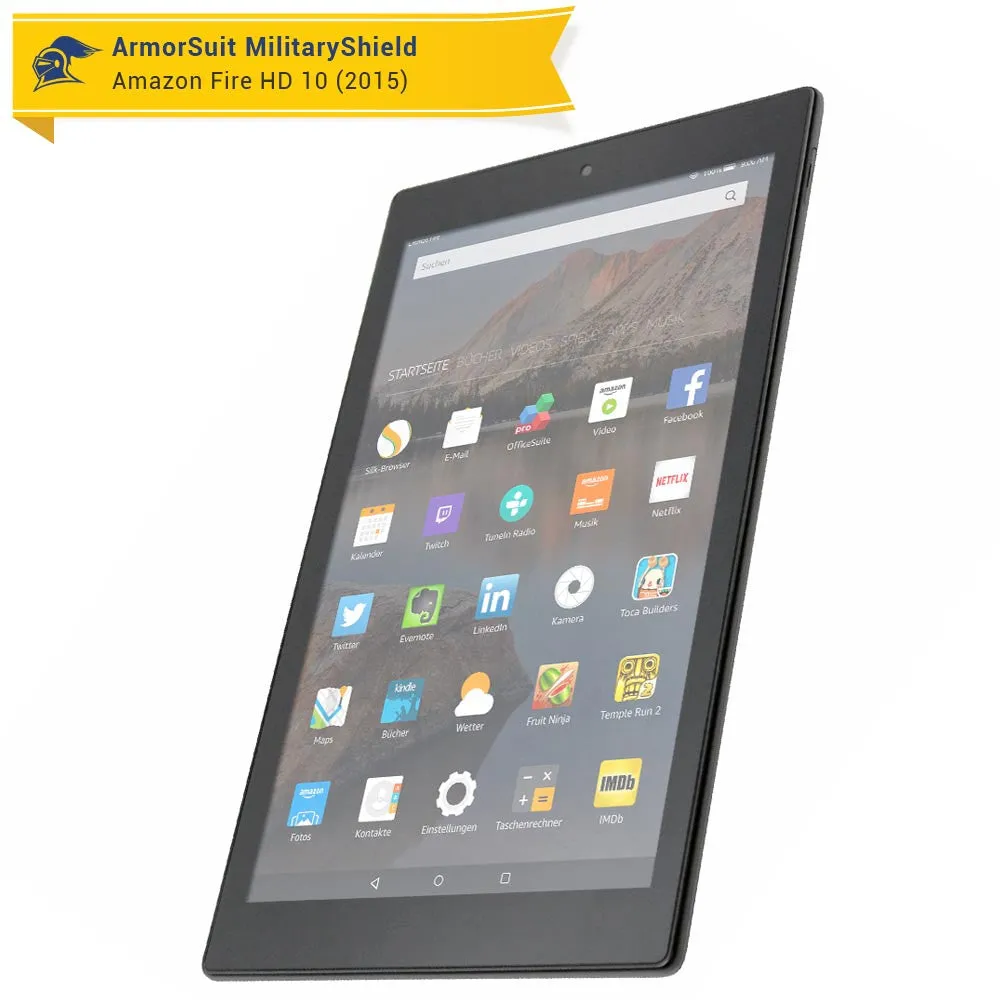 Amazon Fire HD 10 Matte Screen Protector (10" - 2017 Edition)