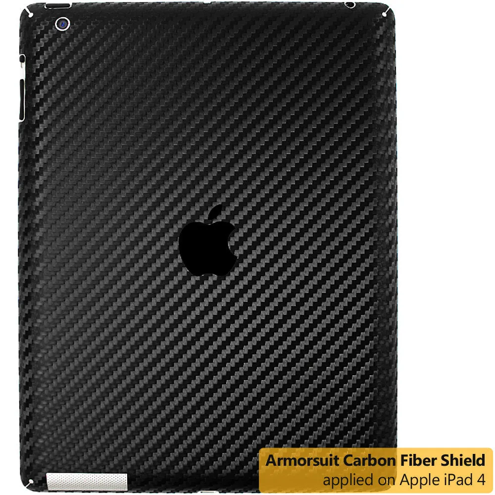 Apple iPad 4 Screen Protector   Carbon Fiber Film Protector