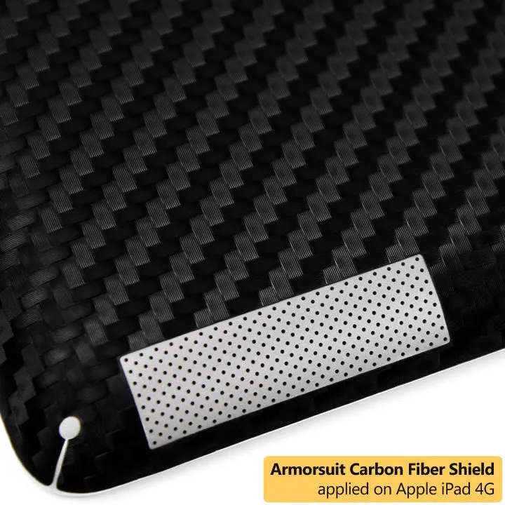 Apple iPad 4 Screen Protector   Carbon Fiber Film Protector
