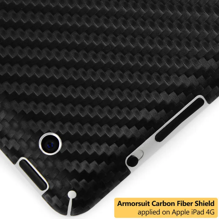 Apple iPad 4 Screen Protector   Carbon Fiber Film Protector