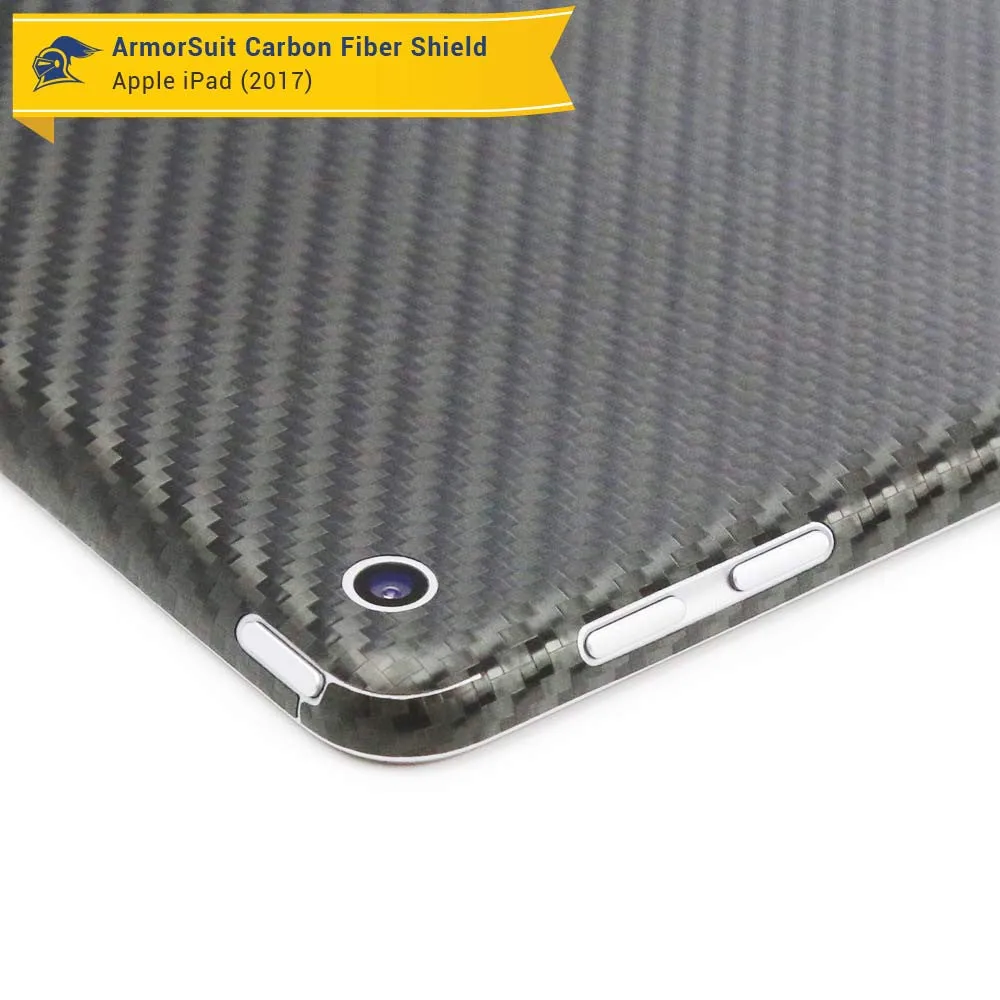 Apple iPad 9.7" (2018) WiFi ONLY Screen Protector   Carbon Fiber Skin