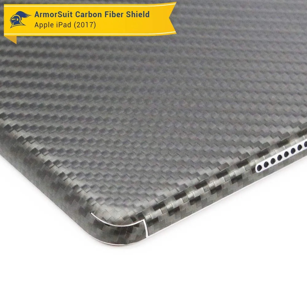 Apple iPad 9.7" (2018) WiFi ONLY Screen Protector   Carbon Fiber Skin