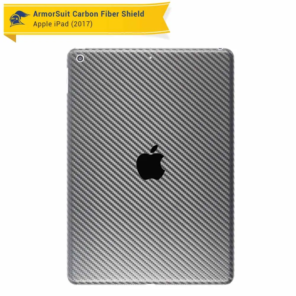 Apple iPad 9.7" (2018) WiFi ONLY Screen Protector   Carbon Fiber Skin