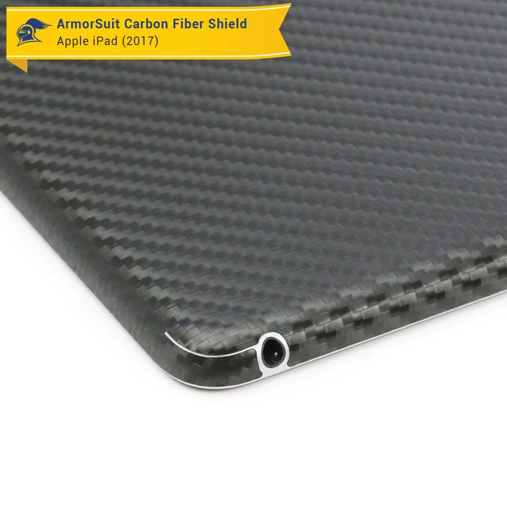 Apple iPad 9.7" (2018) WiFi ONLY Screen Protector   Carbon Fiber Skin