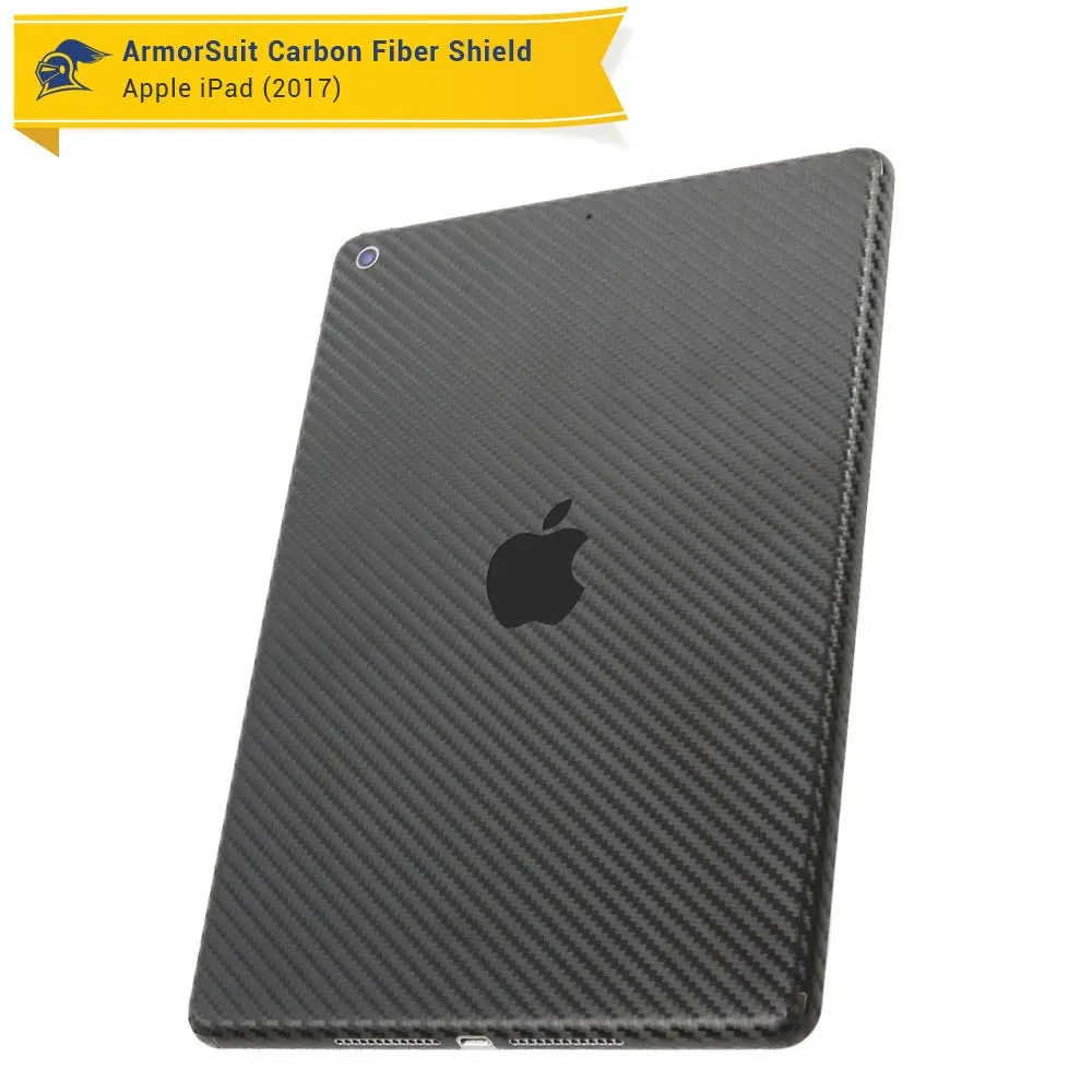 Apple iPad 9.7" (2018) WiFi ONLY Screen Protector   Carbon Fiber Skin