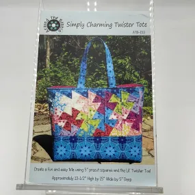 Around the Bobbin Pattern, Simply Charming Twister Tote (PXX0628)