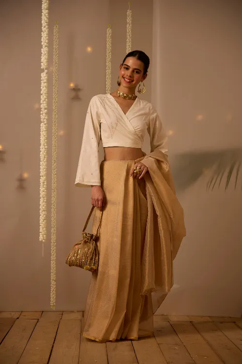 Beige Country Potli
