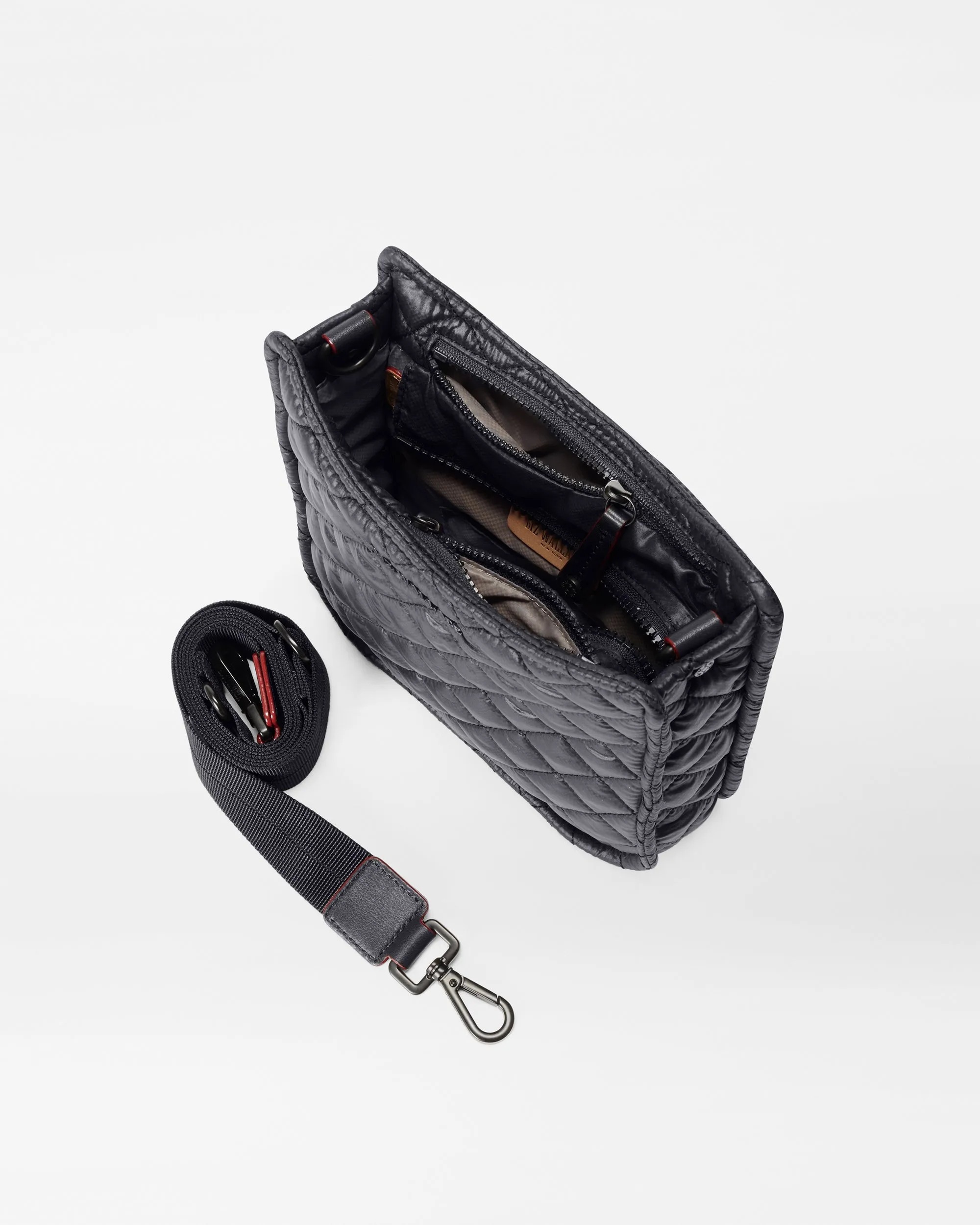 Black Small Metro Box Crossbody