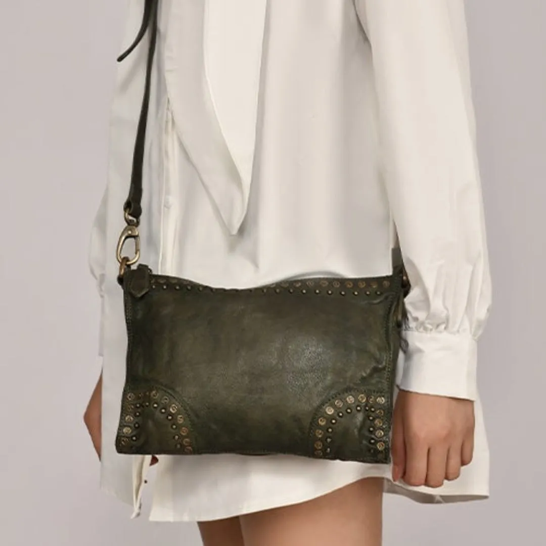 Bordeaux Distressed Crossbody