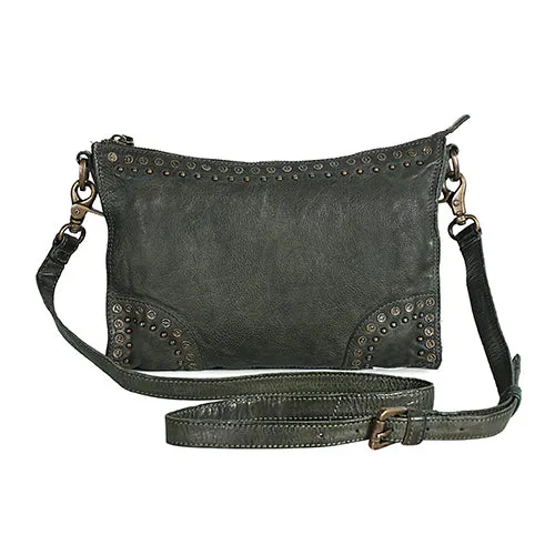 Bordeaux Distressed Crossbody