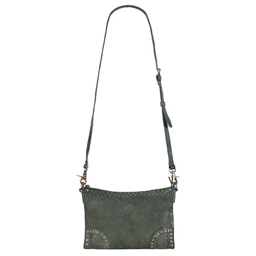 Bordeaux Distressed Crossbody