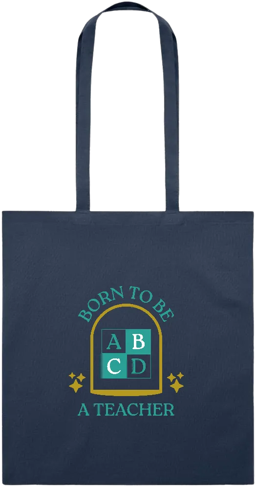 Born to be a Teacher Design - Essential colored event tote bag