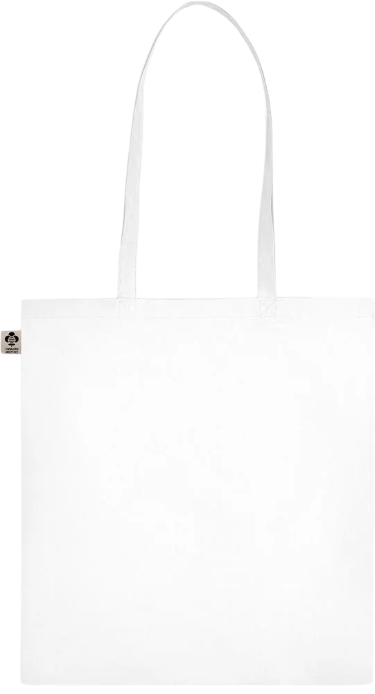 Born to be a Teacher Design - Essential colored organic cotton tote bag