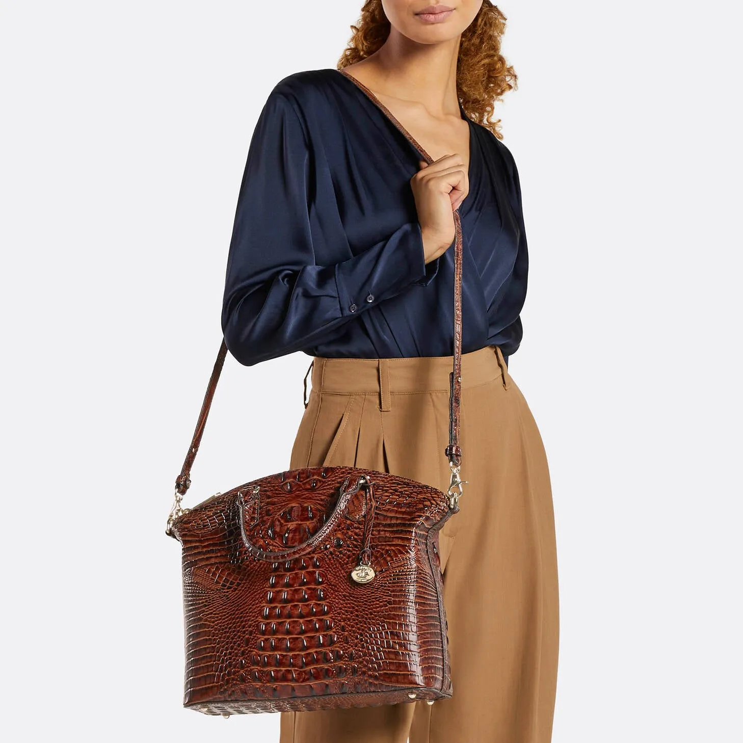 Brahmin Women's Melbourne Large Duxbury Satchel
