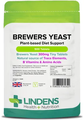 Brewers Yeast 300mg Tablets