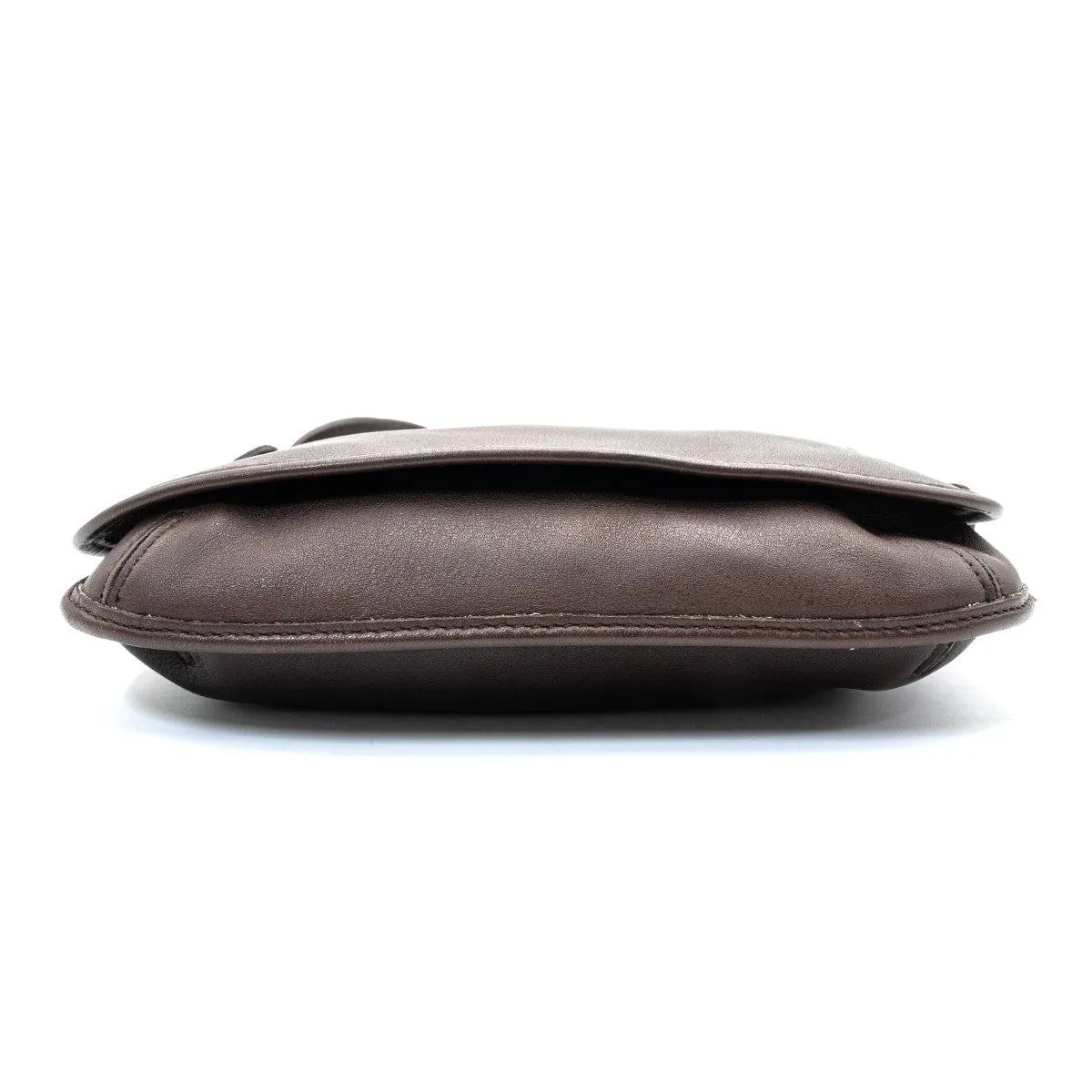 Coach Hippie Flap Crossbody Bags Leather Brown Colour For Women