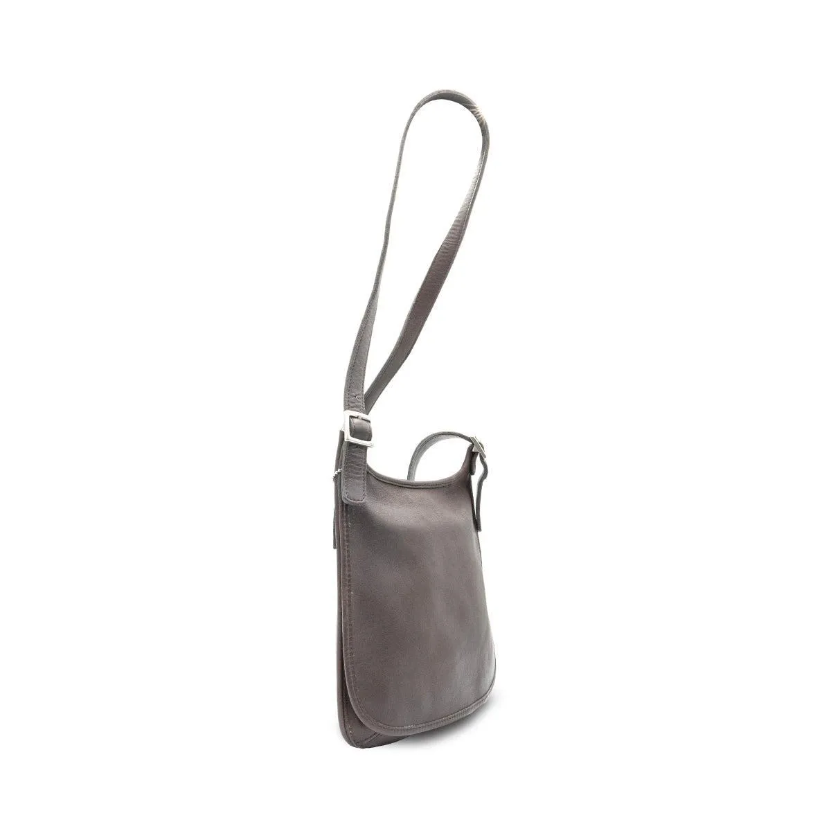 Coach Hippie Flap Crossbody Bags Leather Brown Colour For Women