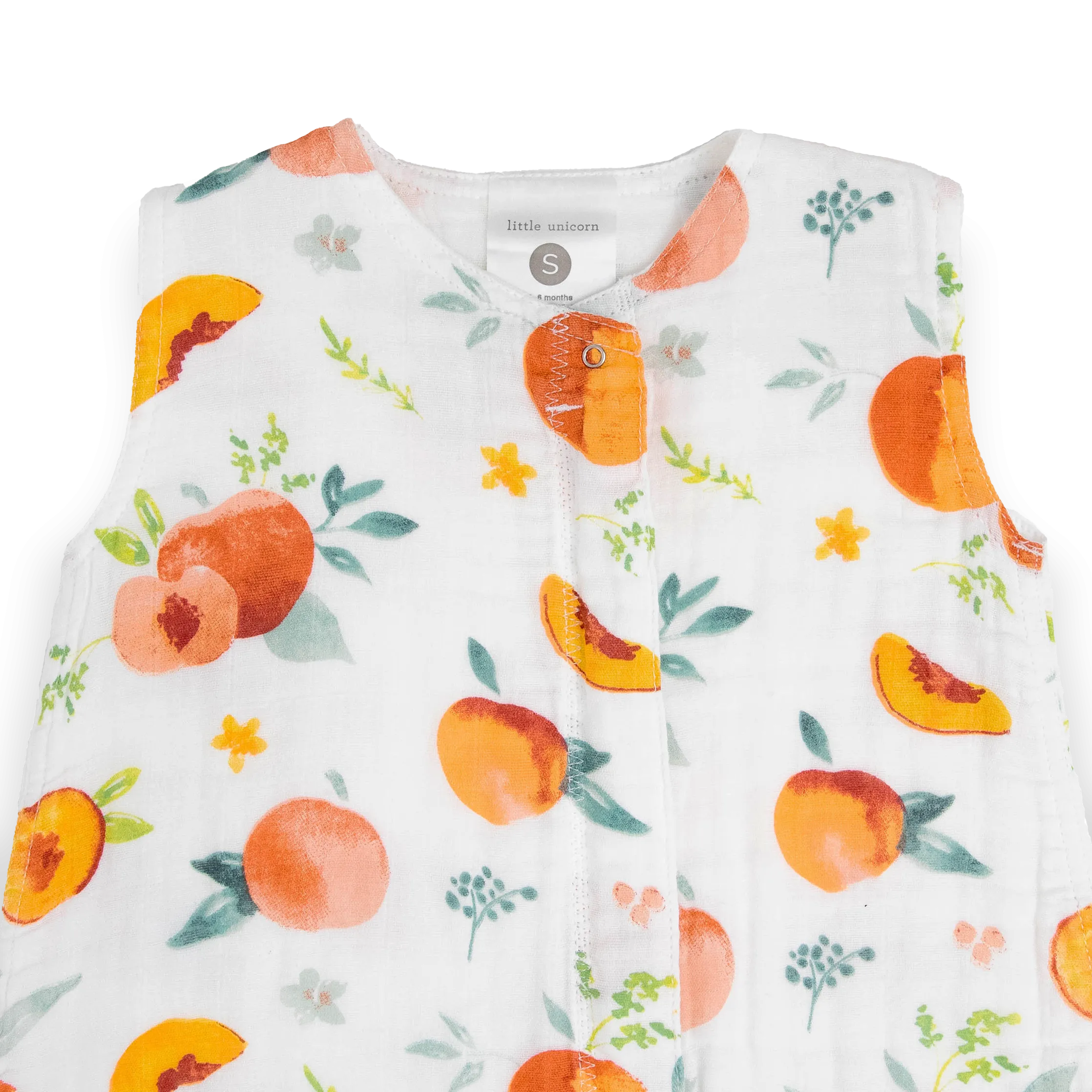 Cotton Muslin Sleep Bag - Georgia Peach