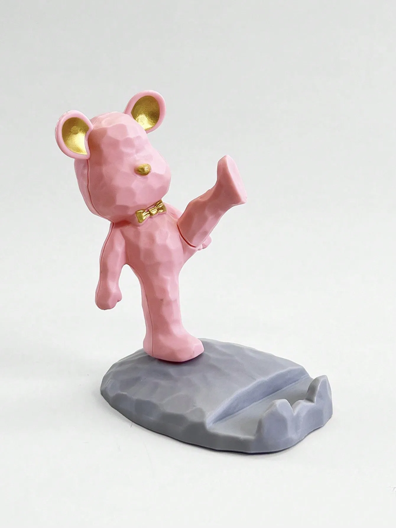 Cute Bear-Shaped Phone & Tablet Stand – Adorable Desk and Bedroom Decoration