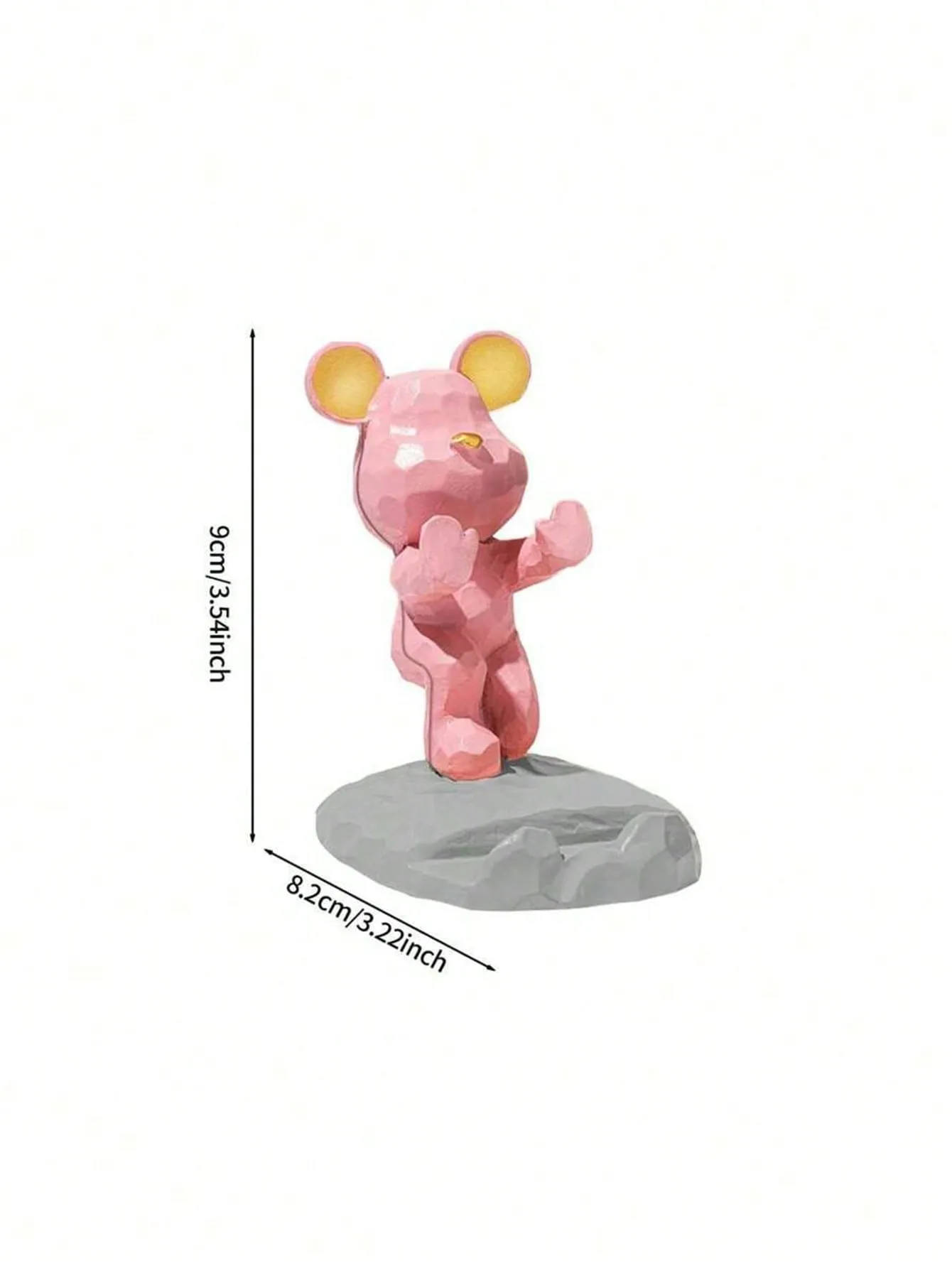 Cute Bear-Shaped Phone & Tablet Stand – Adorable Desk and Bedroom Decoration