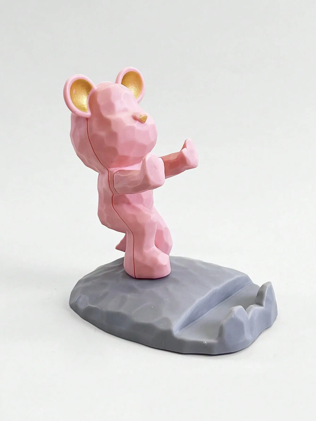 Cute Bear-Shaped Phone & Tablet Stand – Adorable Desk and Bedroom Decoration