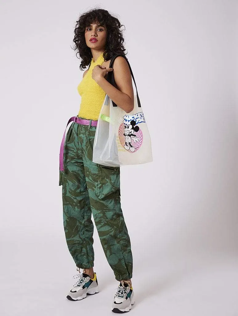 Disney x Skinnydip Laughing Mickey Shoulder Bag