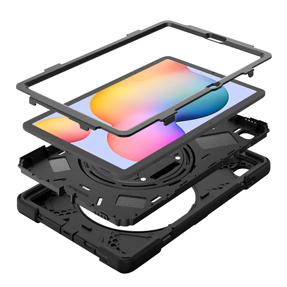 Eiger Peak 500m Case for Samsung Tab S6 Lite (2024) / (2022) in Black