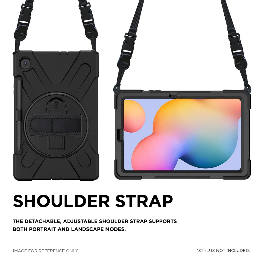 Eiger Peak 500m Case for Samsung Tab S6 Lite (2024) / (2022) in Black