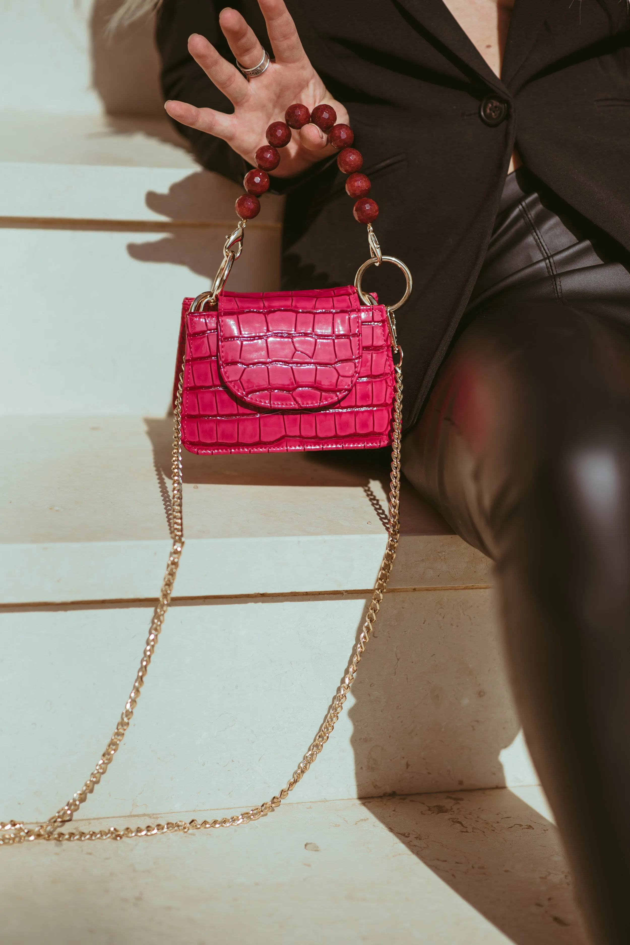 Fuchsia Horra Bag