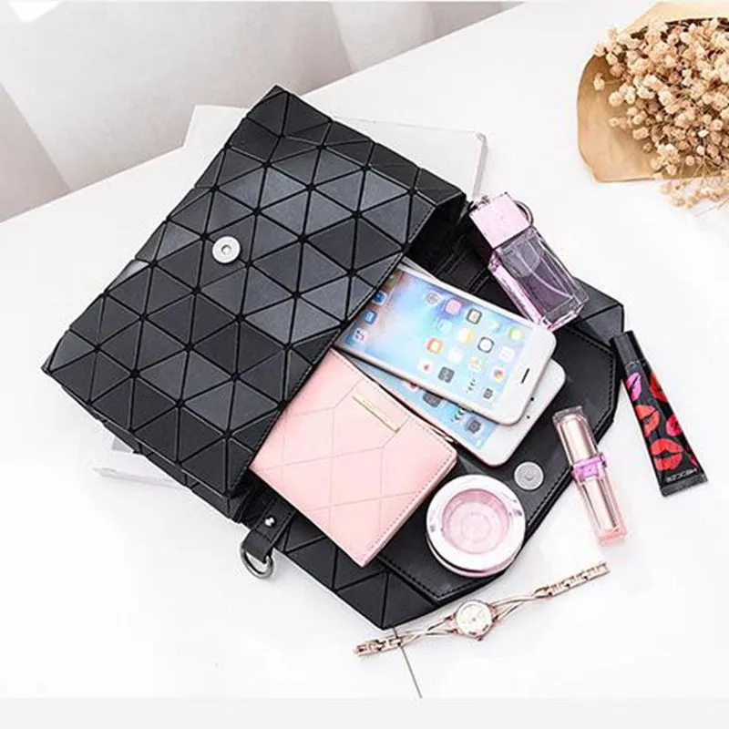 Geometric Casual Shoulder Bag