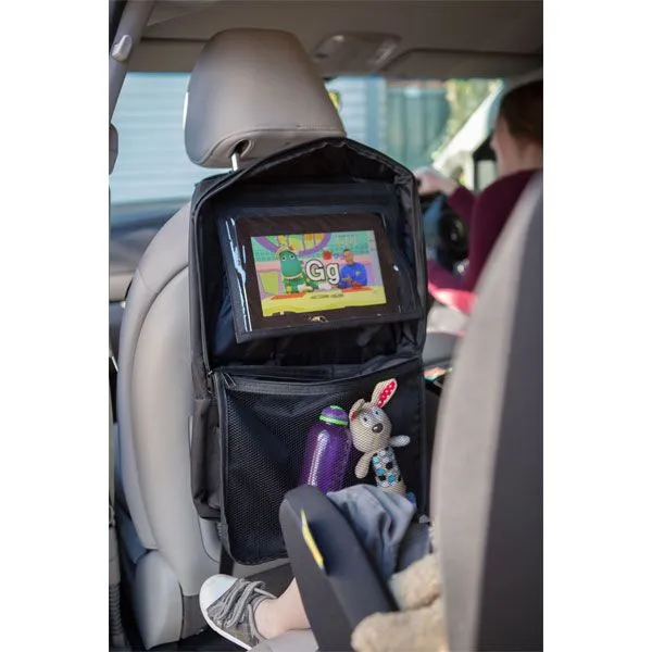 InfaSecure Zip Up Organiser With Tablet Holder Black