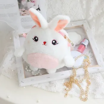 Kawaii Blushing Buddies Plush Backpack - Kawaii Bag