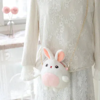 Kawaii Blushing Buddies Plush Backpack - Kawaii Bag