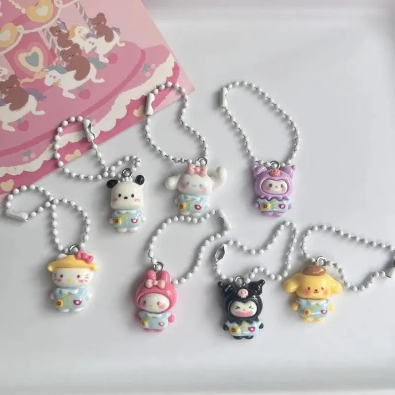 Kawaii Fast Food Keychain