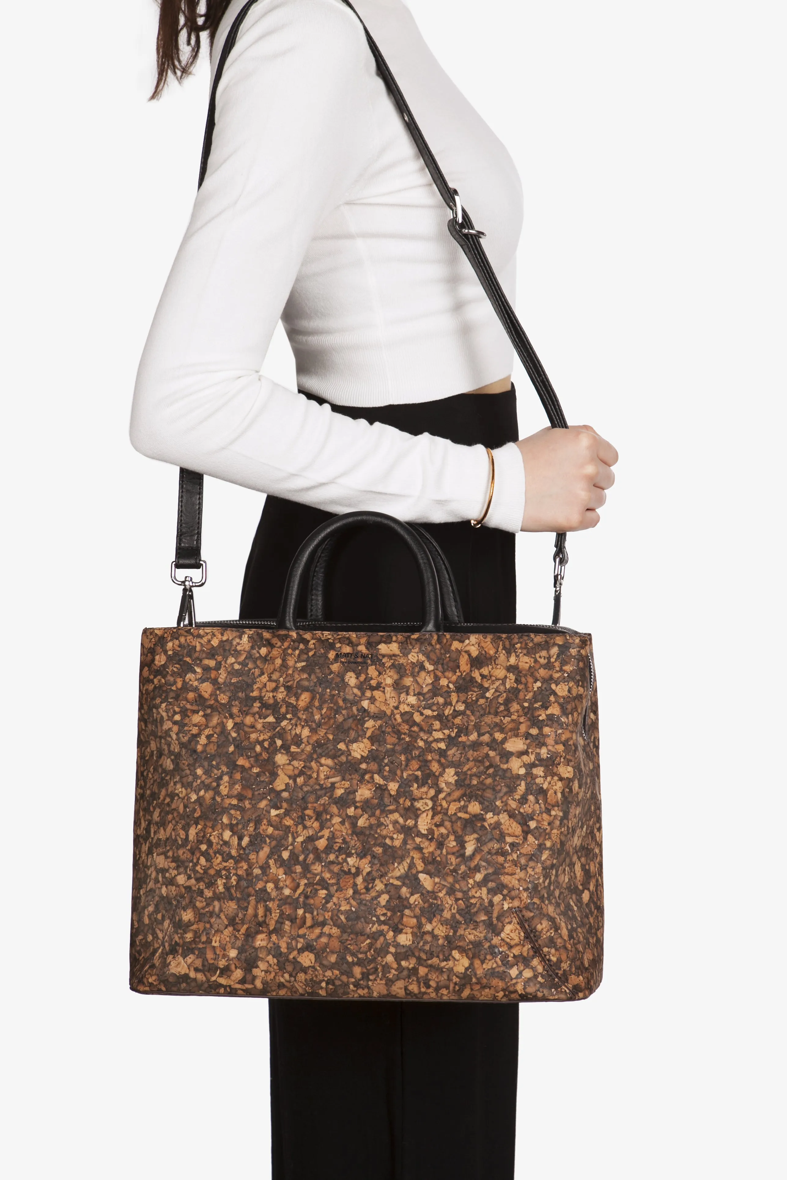 KINTLA Vegan Satchel - Cork