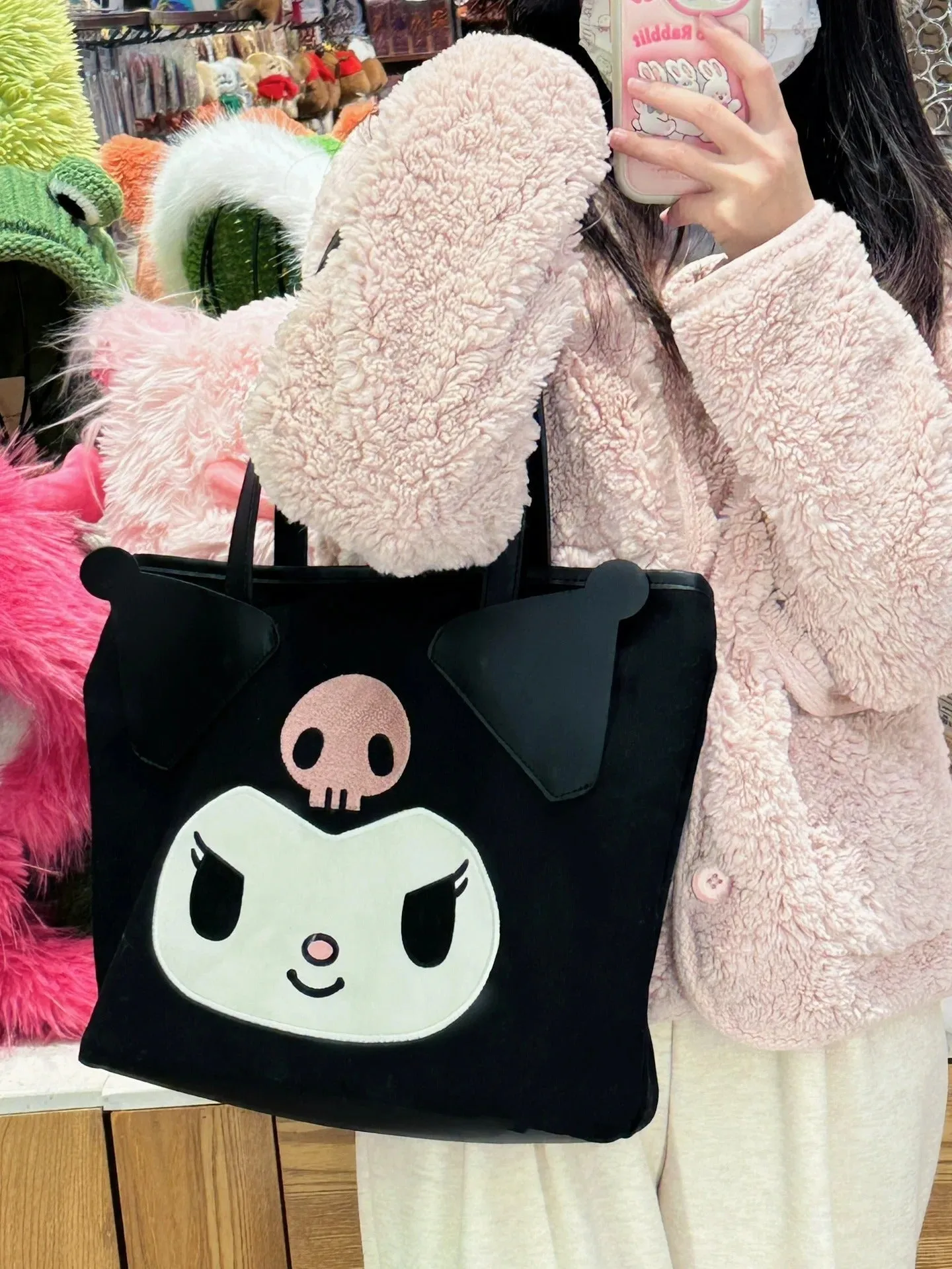 Kitty & Kuro Tote Bag