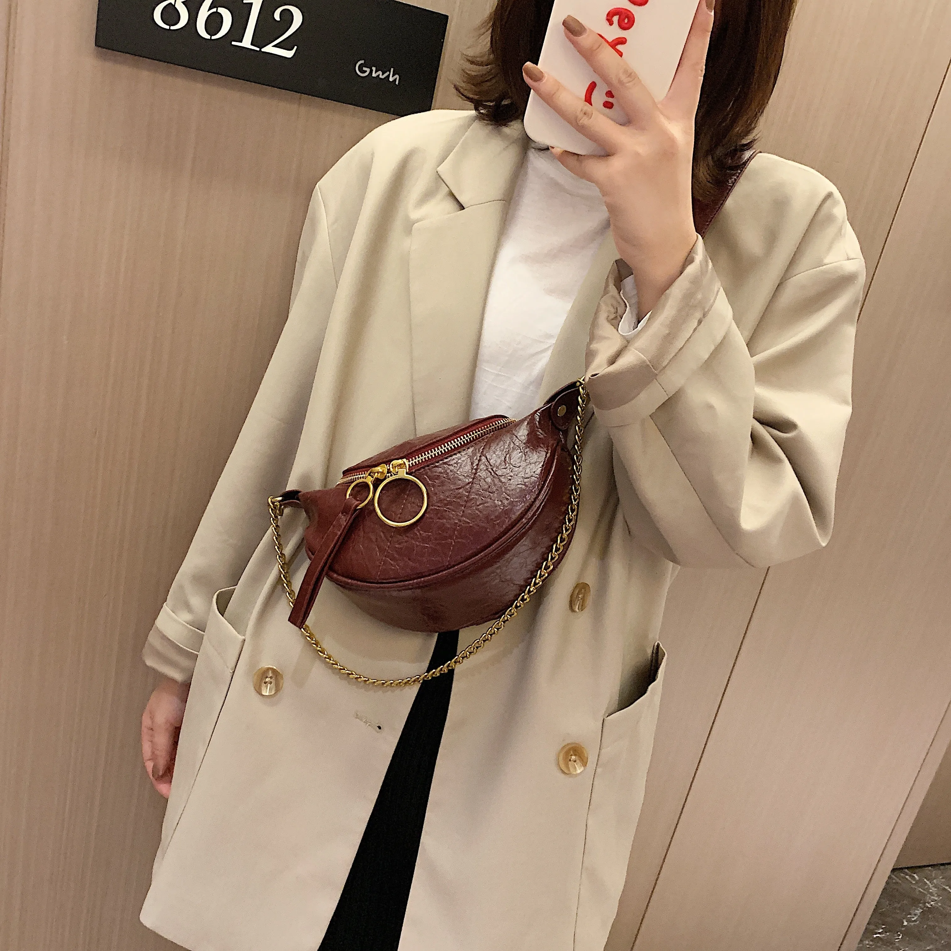 Leather Crossbody Bag