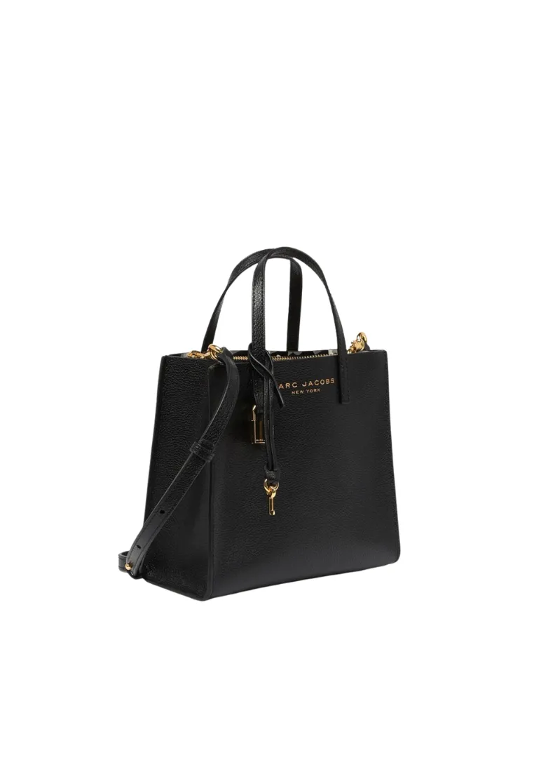 Marc Jacobs Mini The Grind M0015685 Tote Bag In Black