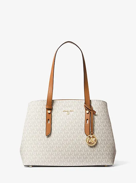 Mel Medium Logo Tote Bag