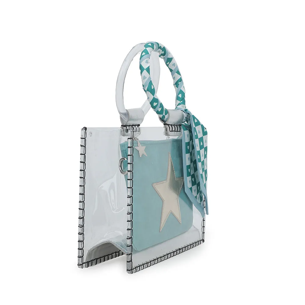 MINI MOLLY - SCARF TURQUOISE