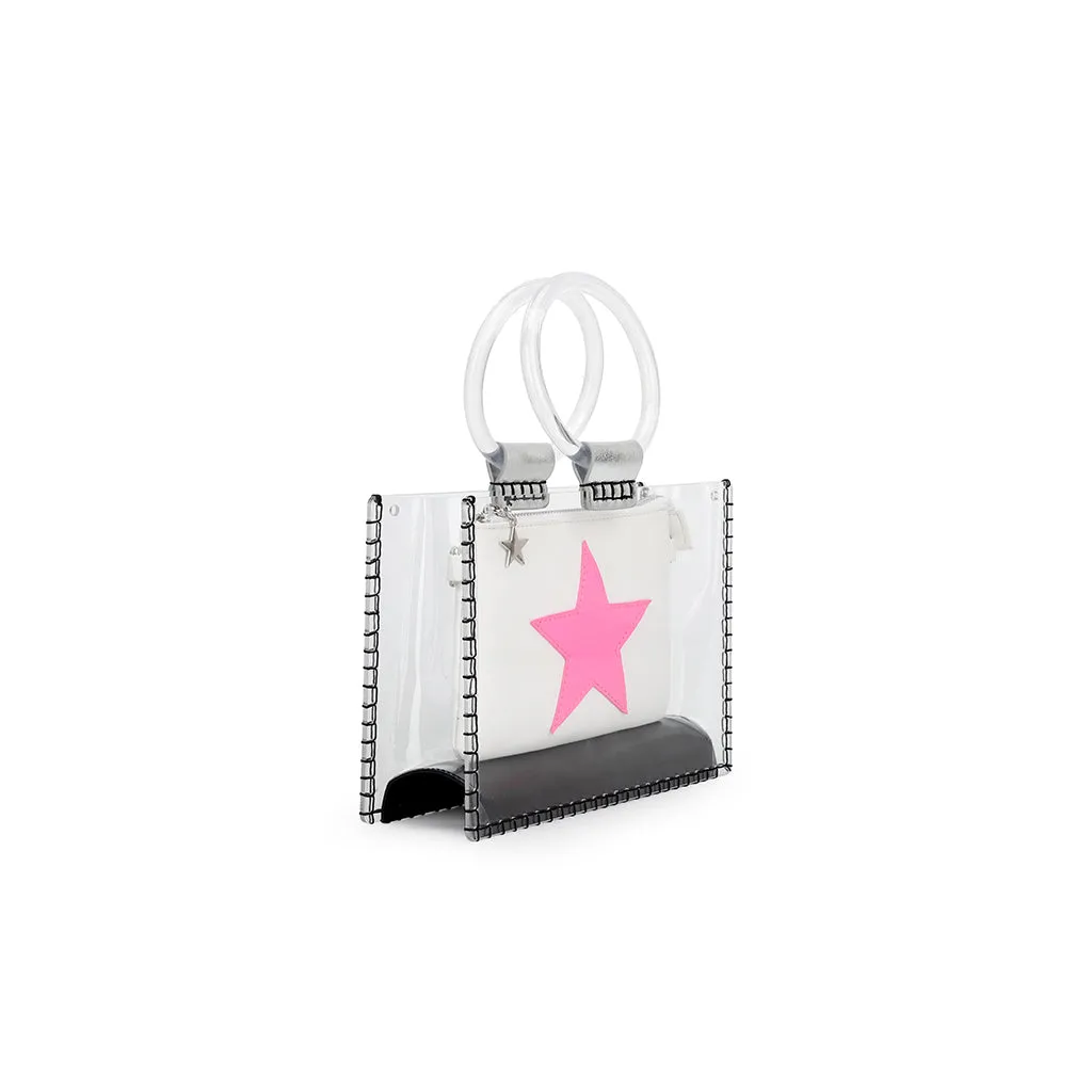 MINI MOLLY - WHITE PINK
