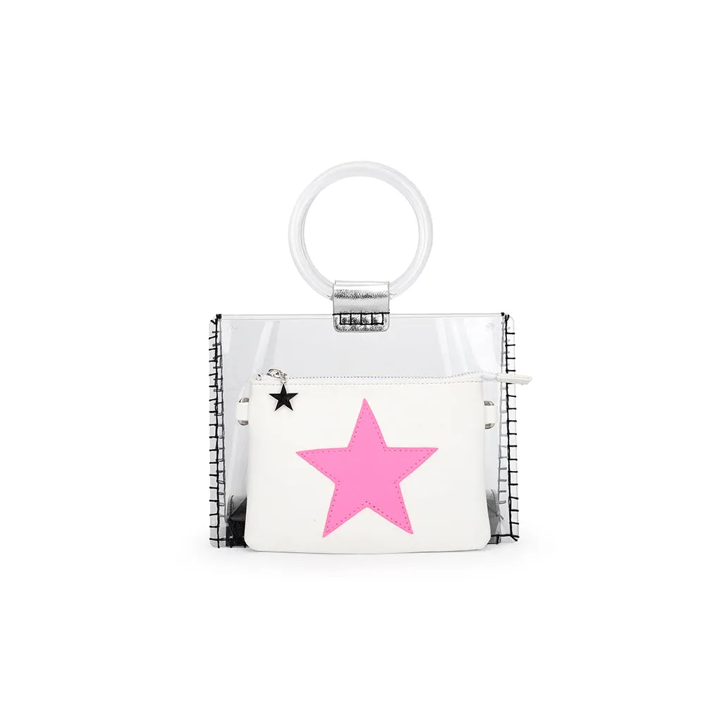 MINI MOLLY - WHITE PINK