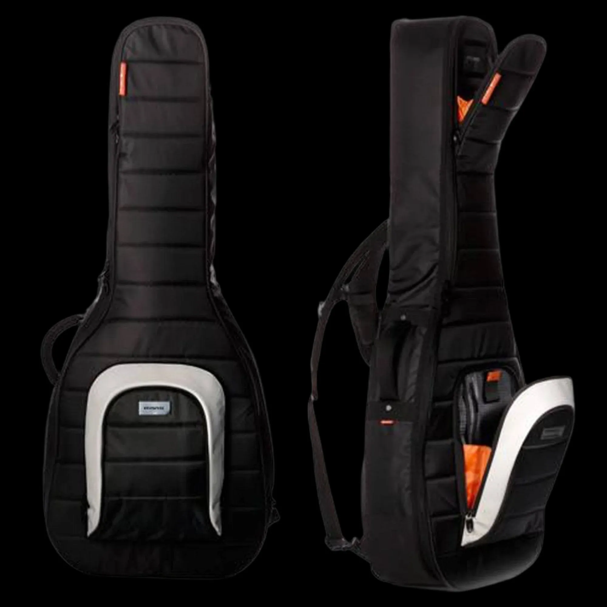 Mono Single Jet Black Dreadnought Guitar Case