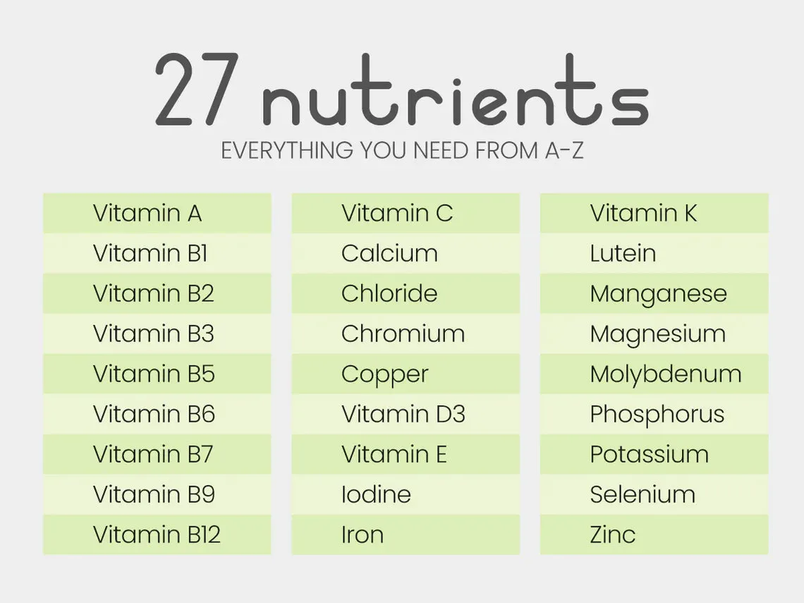 Multivitamin & Minerals 100% RDA 400 Vegan Tablets A-Z for Men & Women UK Made