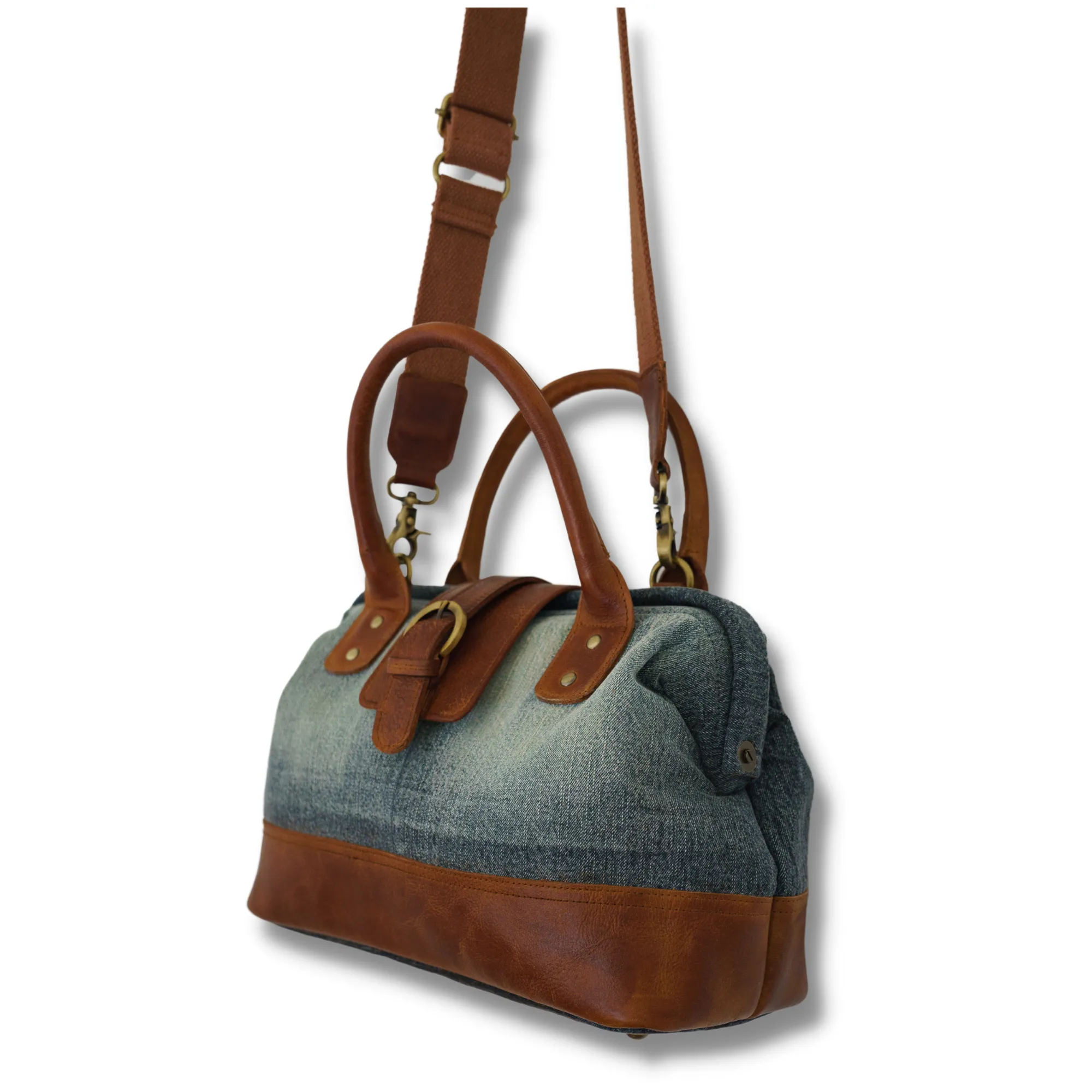 Natalie Denim Doctor Bag