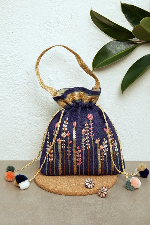 Navy Country Potli