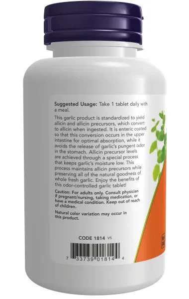 Now Garlic 5000 Tablets 90ct