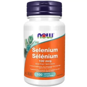 Now Selenium 100mcg 100 Tablets